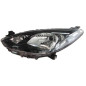 PROIETTORE SINISTRO H4,H4,PY21W,W5W CON PARABOLA NERA CON MOTORE MAZDA 2 DEDH 20072014, MAZDA PU 24WD BT-50 CDUN 20062013