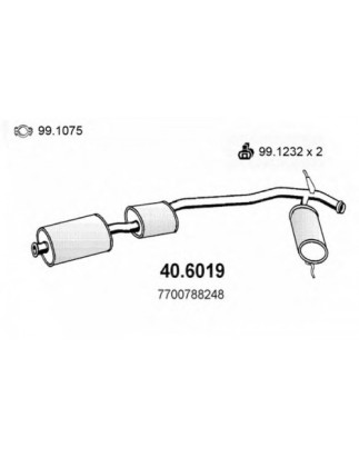 S C RENAULT 19 18I 16V 1090