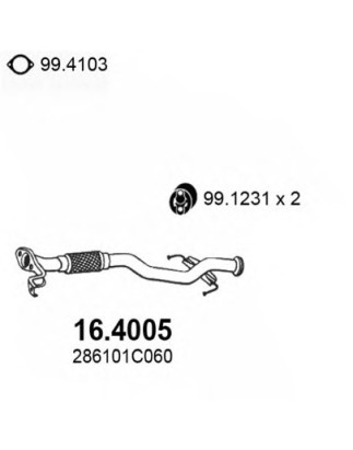 T FLEX HYUNDAI GETZ 13 0502-1006