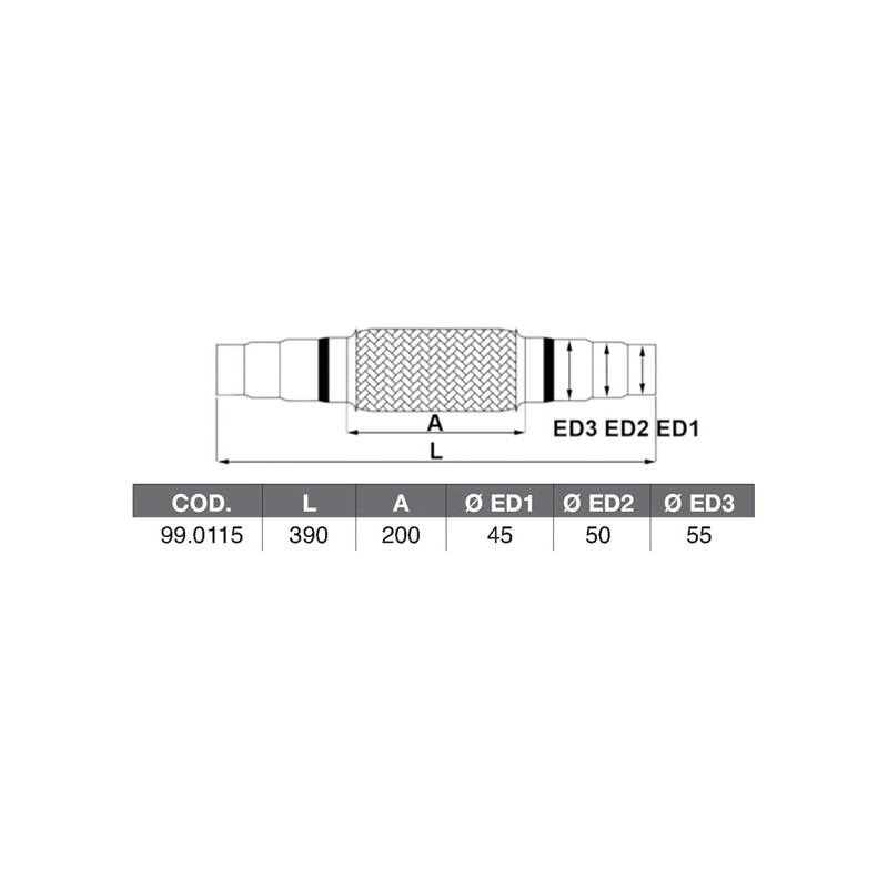 FLESSIBILE MOD BICONO 55 50 45