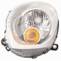 PROIETTORE SINISTRO H4 CON MOTORE CON FANALE ARANCIO MINI COUNTRYMAN R60 20112016, MINI PACEMAN R61 20132016