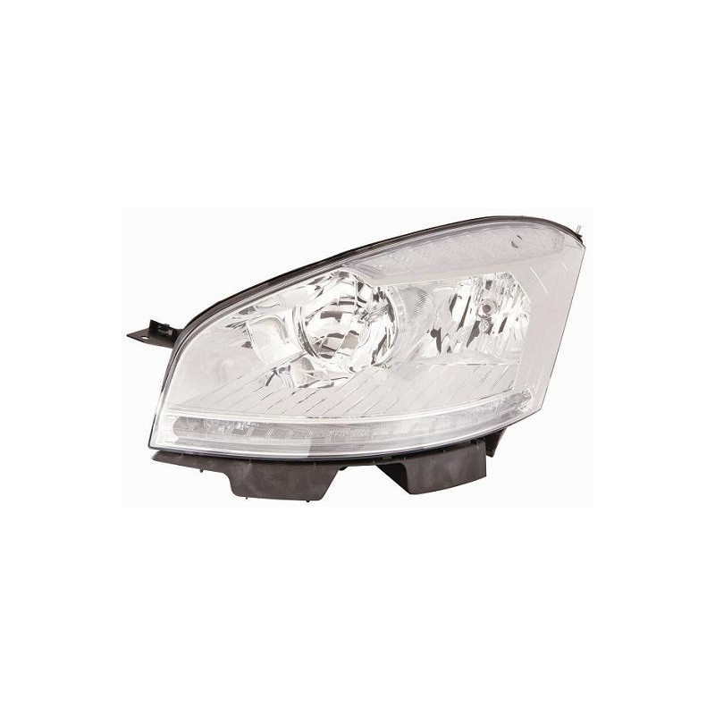 PROIETTORE DESTRO H7,H1 CON MOTORE CON FANALE BIANCO CITROEN C4 PICASSOGRAND PICASSO UDUA 20072014