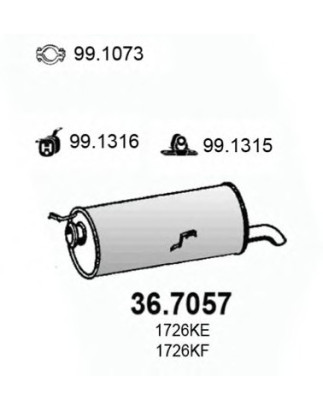 S P PEUGEOT 307 14 - 16 42001