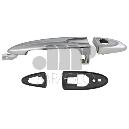 MANIGLIA ESTERNA IN PLASTICA CROMATO ANTERIORE SINISTRO LANCIA Y 843 20032011