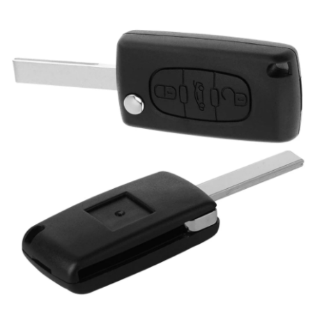 GUSCIO CHIAVE 3 TASTI: TASTO APERTURA TASTO CHIUSURA TASTO PORTELLONE LAMA HU83 CITROEN C1 PMPN 2006201  CITROEN C1 PMPN 201220