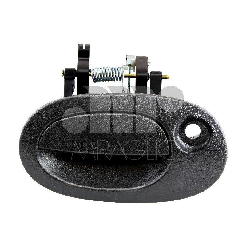 MANIGLIA ESTERNA IN PLASTICA NERO POSTERIORE RENAULT KANGOO KC0KC1 20032008, RENAULT KANGOO KC0KC1 19982003