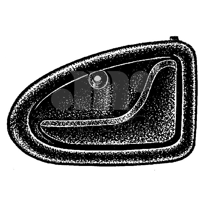 MANIGLIA INTERNA GRIGIO ANTERIOREPOSTERIORE DESTRO DACIA LOGAN-MCVPUPVAN I KSLSUS 20052012      , DACIA LOGAN-MCV I KSLSUS 2008