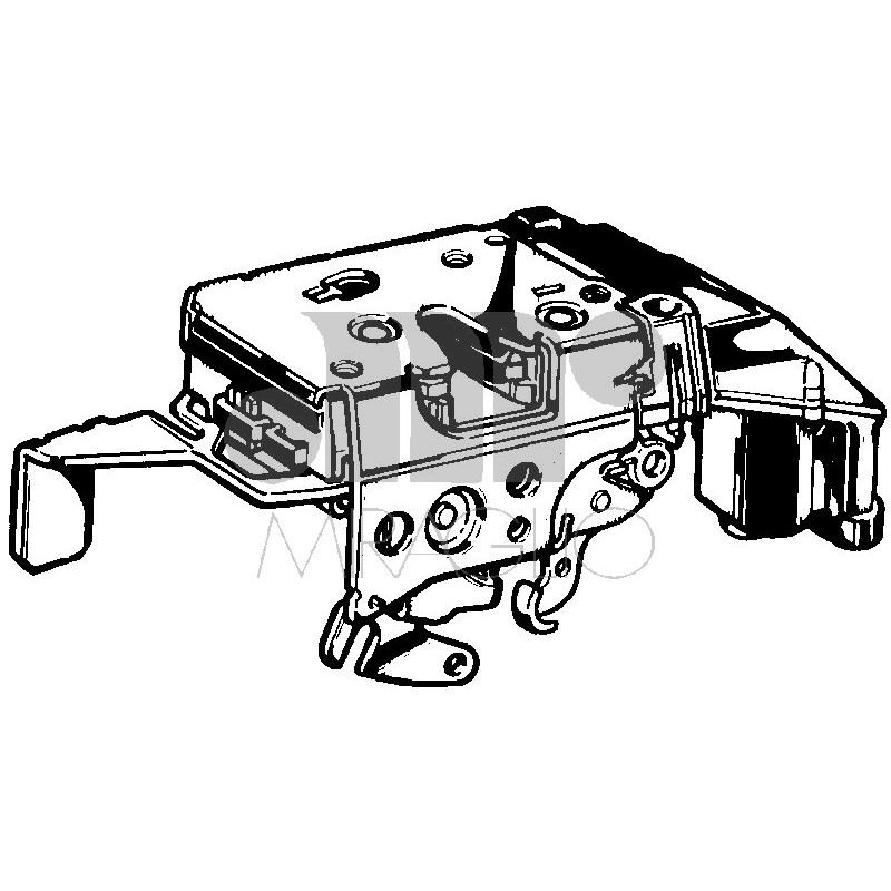 SERRATURA ANTERIORE DESTRO  COMANDO CENTRALIZZATO CITROEN JUMPER I 230L230P230 19942002      , FIAT DUCATO II 230 19942002     