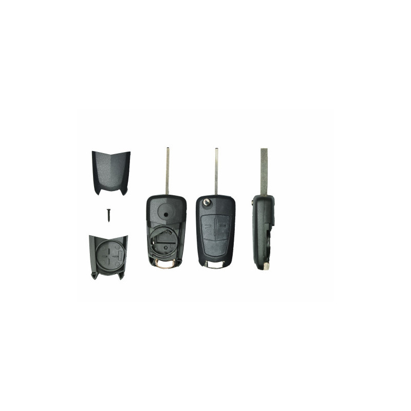 GUSCIO CHIAVE NERO 2 TASTI: TASTO APERTURA TASTO CHIUSURA LAMA HU100 OPEL VECTRA B J96 1999200  OPEL VECTRA C Z02 20022005, OPE