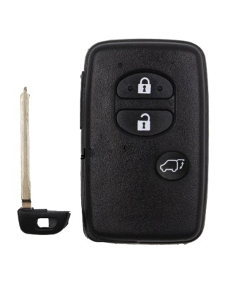 GUSCIO CHIAVE 3 TASTI: TASTO APERTURA TASTO CHIUSURA TASTO PORTELLONE TOYOTA AURIS E15 2010201  TOYOTA RAV 4 A3 2010201  TOYOTA