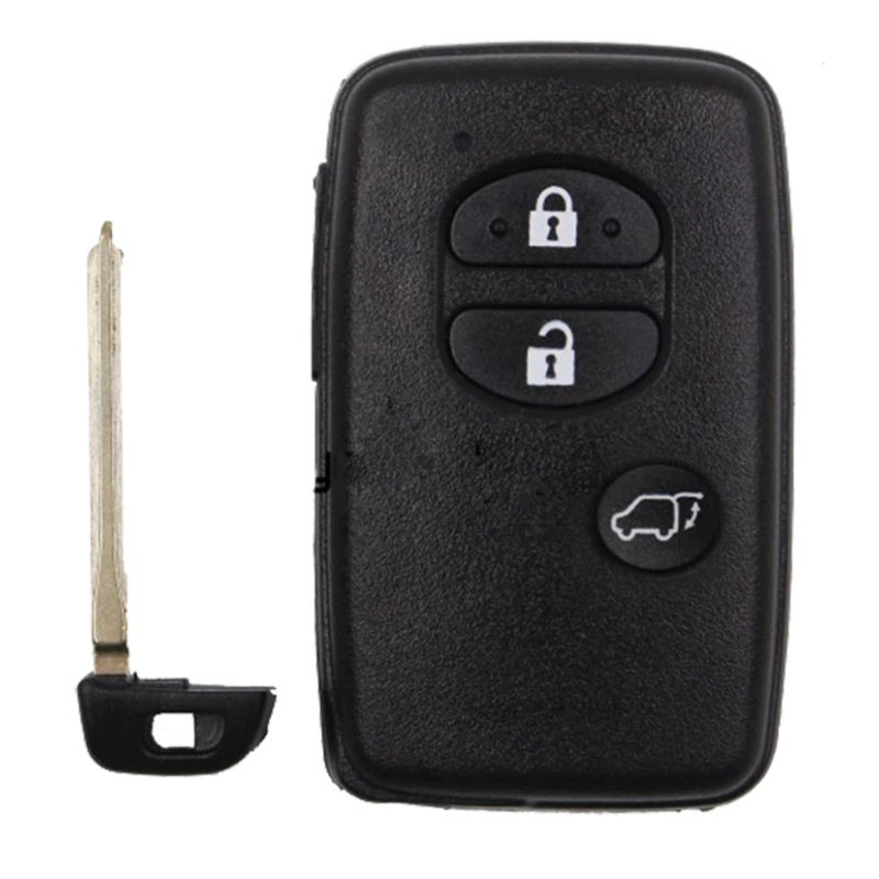 GUSCIO CHIAVE 3 TASTI: TASTO APERTURA TASTO CHIUSURA TASTO PORTELLONE TOYOTA AURIS E15 2010201  TOYOTA RAV 4 A3 2010201  TOYOTA