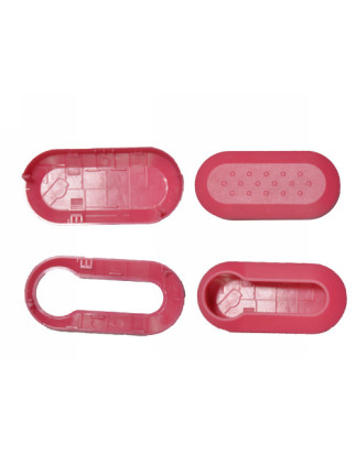 GUSCIO CHIAVE ROSA 0 TASTI: FIAT 500 312 20072015, FIAT 500 L 351352 20122017, FIAT BRAVO 198 20072014, FIAT GRANDE PUNTO 199 2