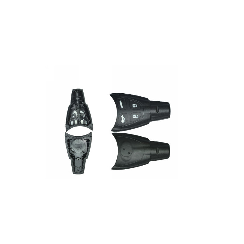 GUSCIO CHIAVE NERO 4 TASTI: TASTO APERTURA TASTO CHIUSURA TASTO PORTELLONE SAAB 93 YS3DYSEFE79D79D75E50 20022007, SAAB 93 YS3FE
