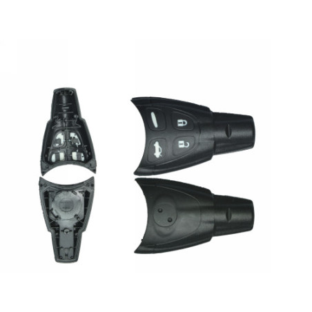 GUSCIO CHIAVE NERO 4 TASTI: TASTO APERTURA TASTO CHIUSURA TASTO PORTELLONE SAAB 93 YS3DYSEFE79D79D75E50 20022007, SAAB 93 YS3FE