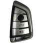 GUSCIO CHIAVE GRIGIO 3+1 TASTI: TASTO APERTURA TASTO CHIUSURA TASTO PORTELLONE TASTO PANIC BMW X1 F48 20152019, BMW X5 F15 2013