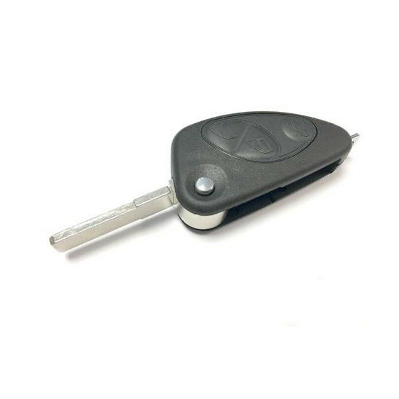 GUSCIO CHIAVE NERO 3 TASTI: PAD UNICO TASTO APERTURA TASTO CHIUSURA TASTO PORTELLONE ALFA ROMEO 147 937 20002010, ALFA ROMEO 15
