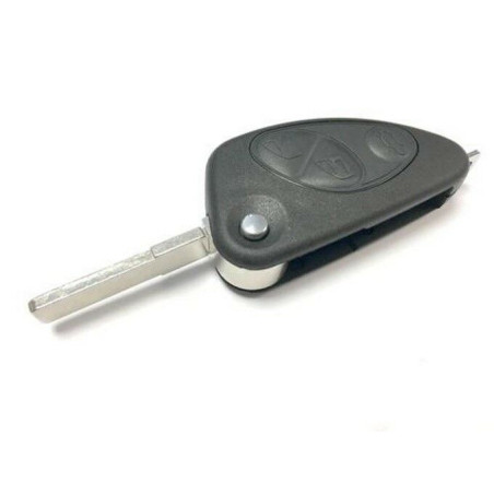 GUSCIO CHIAVE NERO 3 TASTI: PAD UNICO TASTO APERTURA TASTO CHIUSURA TASTO PORTELLONE ALFA ROMEO 147 937 20002010, ALFA ROMEO 15