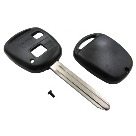 GUSCIO CHIAVE 2 TASTI: NO TASTI IN GOMMA TASTO APERTURA TASTO CHIUSURA LAMA TOY43 TOYOTA COROLLA E 11 2000200  TOYOTA COROLLA H