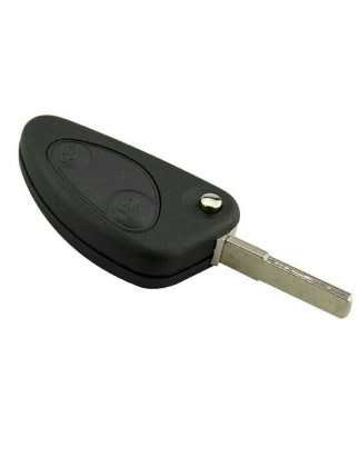 GUSCIO CHIAVE NERO 2 TASTI: PAD UNICO TASTO CHIUSURA TASTO PORTELLONE ALFA ROMEO 147 937 20002010, ALFA ROMEO 156 932 20032005,