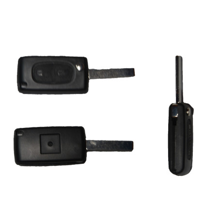 GUSCIO CHIAVE NERO 2 TASTI: TASTO APERTURA TASTO CHIUSURA LAMA VA2 CITROEN BERLINGO MF 20022008, CITROEN BERLINGO B9 20082015, 