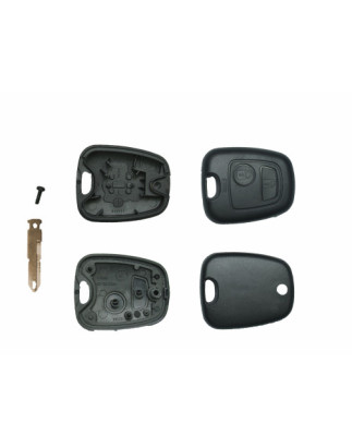 GUSCIO CHIAVE NERO 2 TASTI: CON VITE TASTO APERTURA TASTO CHIUSURA LAMA NE73 PEUGEOT 106 1A1C1S 19921995, PEUGEOT 106 1S1A1C 19