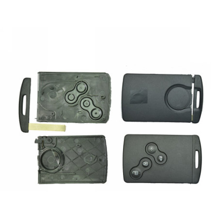 GUSCIO CHIAVE NERO 4 TASTI: TASTO APERTURA TASTO CHIUSURA TASTO PORTELLONE LAMA DI EMERGENZA RENAULT ESPACE JKOJK1 2003201  REN