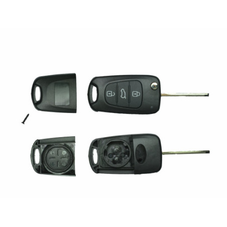 GUSCIO CHIAVE NERO 3 TASTI: TASTO APERTURA TASTO CHIUSURA TASTO PORTELLONE LAMA HYN14R HYUNDAI i20 I IBGBPBPBT 2008201  HYUNDAI