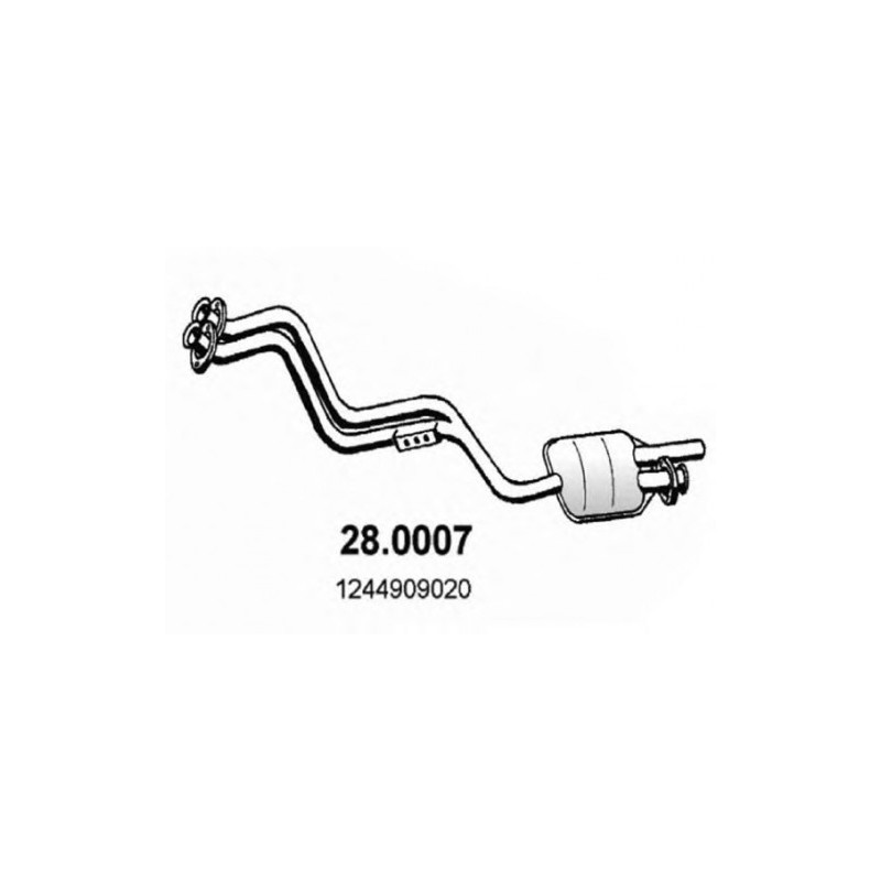 CAT MERCEDES 200E-200TE 16V W124