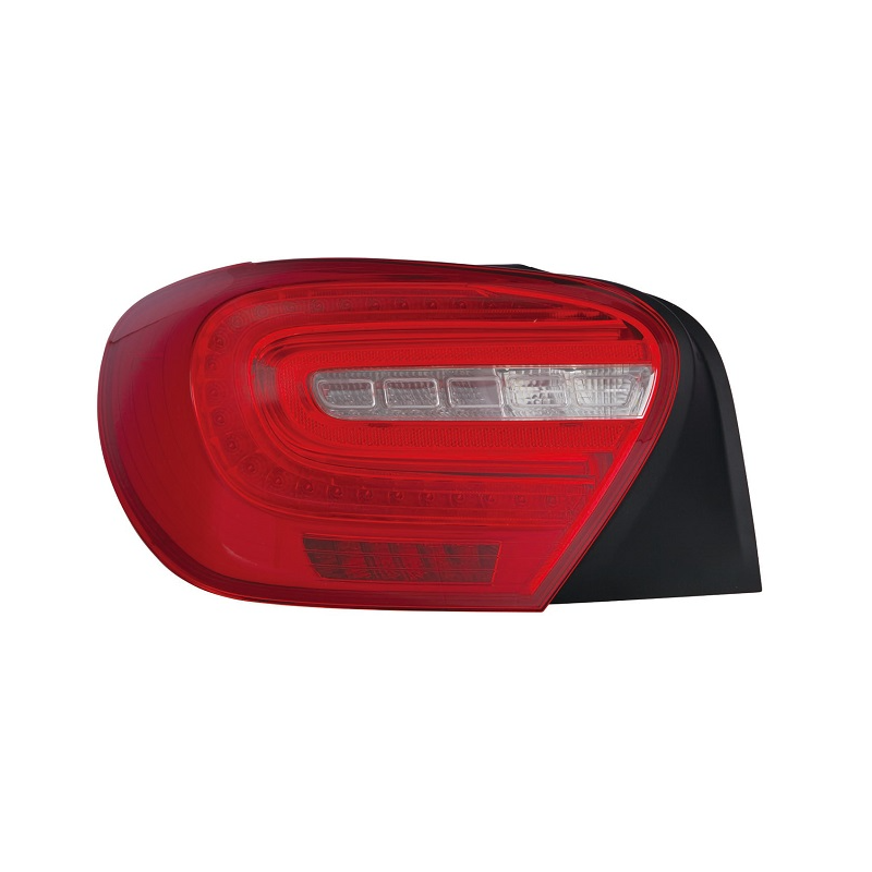 FANALE POSTERIORE DESTRO CON PORTALAMPADA LED ESTERNO *CONNETTORE RETTANGOLARE* MERCEDES-BENZ A CLASS W176 20122015