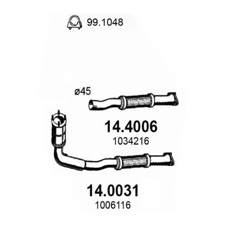 T FLEX FORD FIESTA 12I 16V 81995