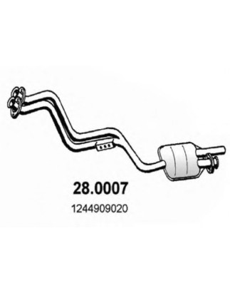 CAT MERCEDES 200E-200TE 16V W124