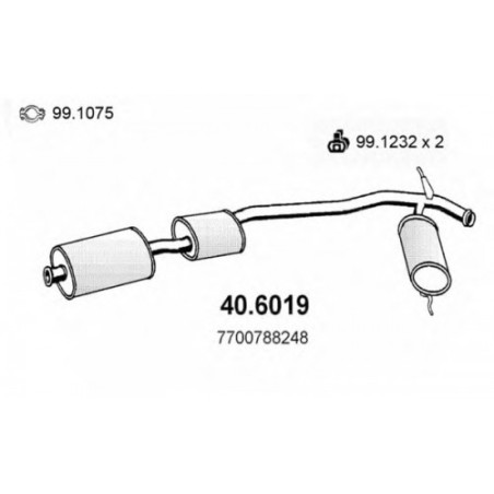S C RENAULT 19 18I 16V 1090