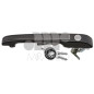 MANIGLIA ESTERNA NERA ANTERIORE SINISTRO CON CHIAVE VOLKSWAGEN CADDY 14 19791995, VOLKSWAGEN GOLF I 17 19771983, VOLKSWAGEN GOL
