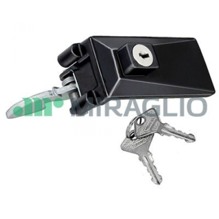 CHIUSURA COFANO IN PLASTICA NERO POSTERIORE FIAT 126 126 19721979