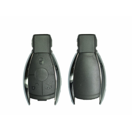 GUSCIO CHIAVE NERO 3 TASTI: NUOVO STILE TASTO APERTURA TASTO CHIUSURA TASTO PORTELLONE MERCEDES-BENZ A CLASS W168 19982004, MER