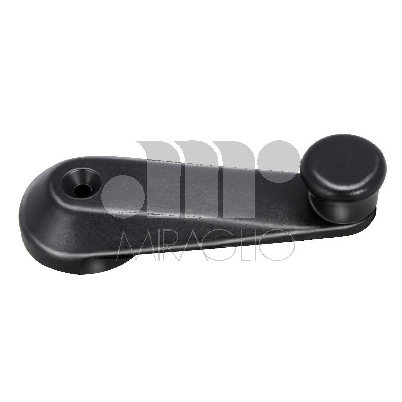 MANIGLIA ALZACRISTALLO ANTERIORE DESTROSINISTRO NERO IN PLASTICA FIAT PANDA 141 19862003