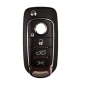 GUSCIO CHIAVE NERO 4 TASTI: TASTO APERTURA TASTO CHIUSURA TASTO PORTELLONE LAMA SIP22 FIAT 500 X 334 20152019