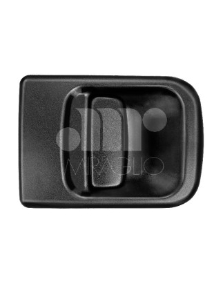MANIGLIA ESTERNA IN PLASTICA NERO POSTERIORE NISSAN INTERSTAR X70 20022009 , OPEL MOVANO X70 19982009 , RENAULT MASTERMASCOTT F