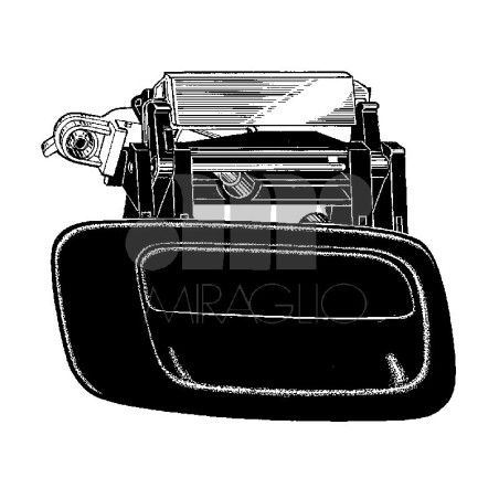 MANIGLIA ESTERNA ANTERIOREPOSTERIORE DESTRO OPEL ASTRA G T98F35 19982004      , OPEL ZAFIRA T98 19992005