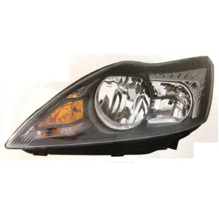 PROIETTORE SINISTRO H1,H7 CON PARABOLA NERACROMATA CON MOTORE FORD FOCUS DBFCHDH 20082011