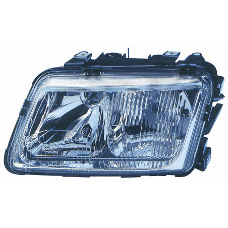 PROIETTORE SINISTRO H7,H4 5 PIN CON FENDINEBBIA CON PREDISPOSIZIONE REGOLAZIONE ELETTRICA AUDI A3 8L1 19962003 VERS 2000