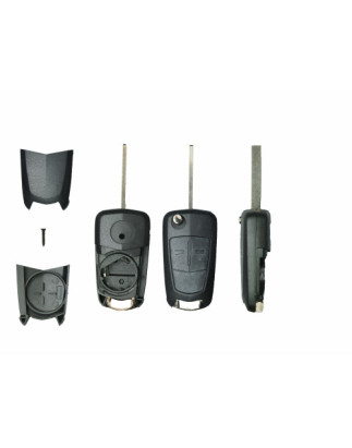 GUSCIO CHIAVE NERO 2 TASTI: TASTO APERTURA TASTO CHIUSURA LAMA HU100 OPEL VECTRA B J96 1999200  OPEL VECTRA C Z02 20022005, OPE