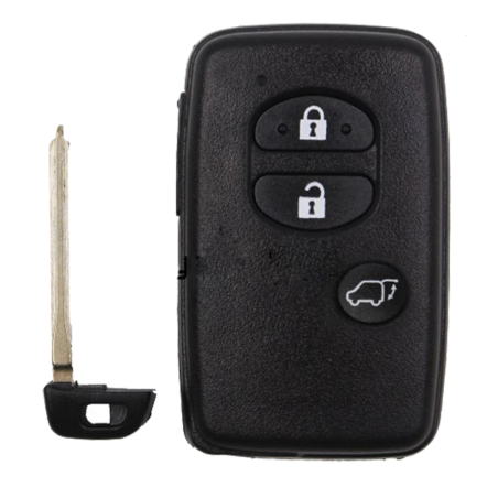 GUSCIO CHIAVE 3 TASTI: TASTO APERTURA TASTO CHIUSURA TASTO PORTELLONE TOYOTA AURIS E15 2010201  TOYOTA RAV 4 A3 2010201  TOYOTA