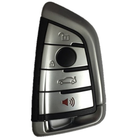 GUSCIO CHIAVE GRIGIO 3+1 TASTI: TASTO APERTURA TASTO CHIUSURA TASTO PORTELLONE TASTO PANIC BMW X1 F48 20152019, BMW X5 F15 2013
