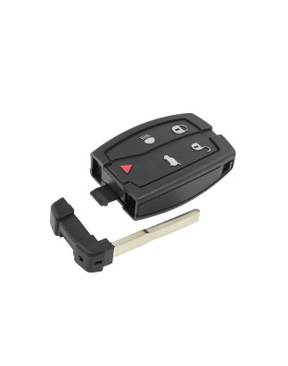 GUSCIO CHIAVE NERO 4+1 TASTI: TASTO APERTURA TASTO CHIUSURA TASTO PORTELLONE TASTO PANIC LAMA DI EMERGENZA LAND ROVER DEFENDER 