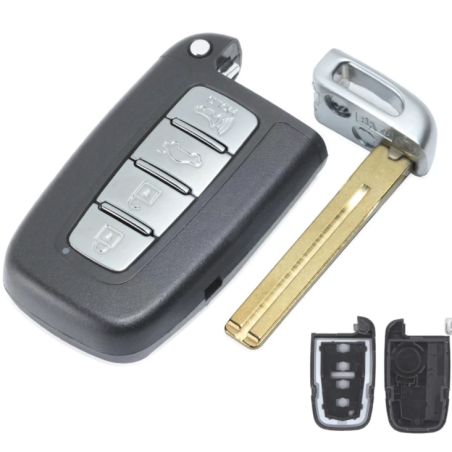 GUSCIO CHIAVE 4 TASTI: TASTO APERTURA TASTO CHIUSURA TASTO PORTELLONE TASTO PANIC HYUNDAI i30 FD 2007201  HYUNDAI i30 3D GD 201