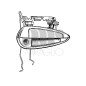 MANIGLIA ESTERNA SENZA BLOCCHETTO ANTERIORE DESTRO FIAT GRANDE PUNTO 199 2005201  FIAT PUNTO 199 201  FIAT PUNTO EVO 199 200920