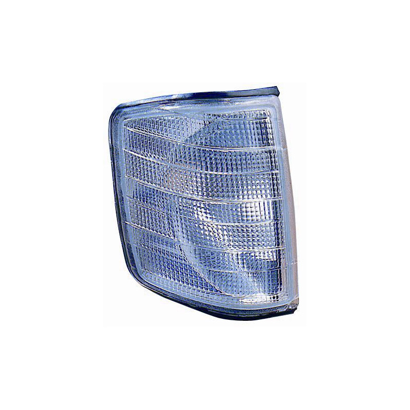 FANALE ANTERIORE DESTRO BIANCO CON PORTALAMPADA MERCEDES-BENZ 190E W201 19841993