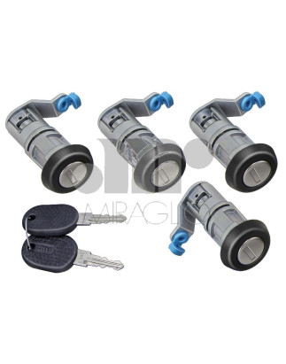 IMPARIGLIO 4 PEZZI ANTERIOREPOSTERIORE DESTROSINISTRO 2 BOCCOLE PORTA CABINA, 1 LATERALE E 1 POSTERIORE IVECO DAILY 20002007