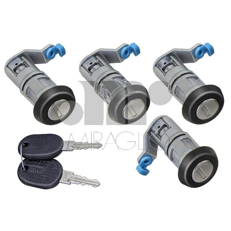 IMPARIGLIO 4 PEZZI ANTERIOREPOSTERIORE DESTROSINISTRO 2 BOCCOLE PORTA CABINA, 1 LATERALE E 1 POSTERIORE IVECO DAILY 20002007